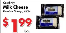 Valley Marketplace Celebrity Milk Cheese offer