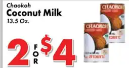 Valley Marketplace Chaokoh Coconut Milk offer