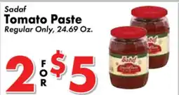 Valley Marketplace Sadaf Tomato Paste offer