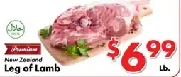 Valley Marketplace Leg of Lamb offer