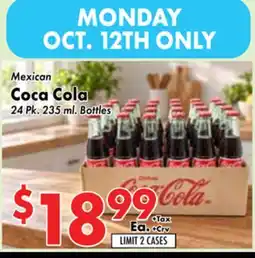 Valley Marketplace Mexican Coca Cola offer