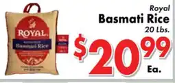Valley Marketplace Royal Basmati Rice offer