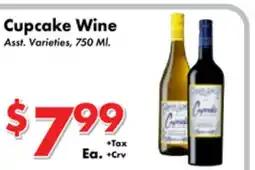 Valley Marketplace Cupcake Wine offer