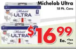 Valley Marketplace Michelob Ultra offer