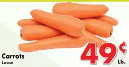 Valley Marketplace Carrots offer