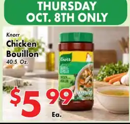Valley Marketplace Knorr Chicken Bouillon offer