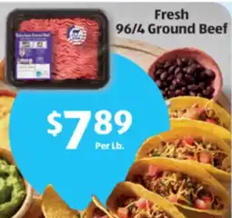 Aldi Fresh 96/4 Ground Beef offer
