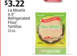 Aldi La Abuela 6.5 Refrigerated Flour Tortillas 22 oz offer