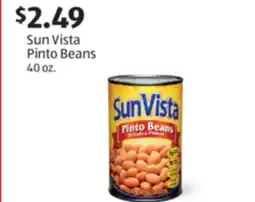 Aldi Sun Vista Pinto Beans offer