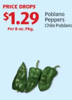Aldi Poblano Peppers offer