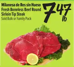 El Super Milanesa de Res sin Hueso offer