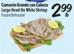 El Super Camarón Grande con Cabeza offer