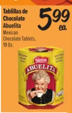 El Super Tablillas de Chocolate Abuelita offer