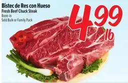 El Super Bistec de Res con Hueso offer