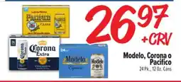 El Super Modelo, Corona o Pacifico offer