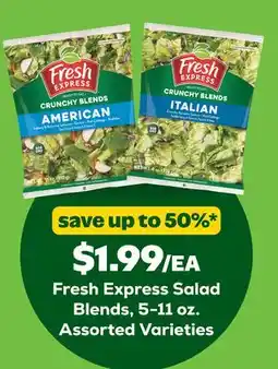 Grocery Outlet Fresh Express Salad Blends offer