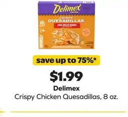 Grocery Outlet Delimex Crispy Chicken Quesadillas offer