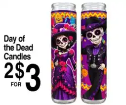 Superior Grocers Day of the Dead Candles offer