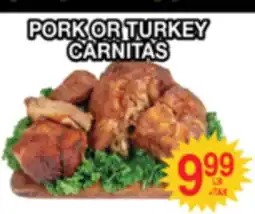 Superior Grocers PORK OR TURKEY CARNITAS offer