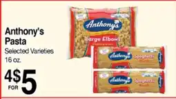 Superior Grocers Anthony's Pasta offer