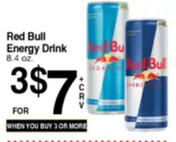Superior Grocers Red Bull Energy Drink offer