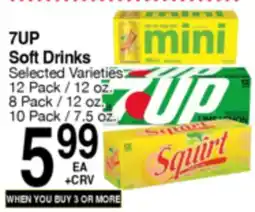 Superior Grocers 7UP Soft Drinks offer