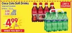 Superior Grocers Coca-Cola Soft Drinks offer