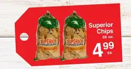 Superior Grocers Superior Chips offer