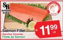Superior Grocers Salmon Fillet offer