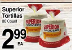 Superior Grocers Superior Tortillas offer