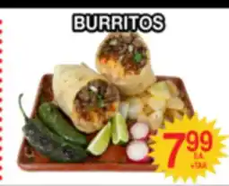 Superior Grocers BURRITOS offer