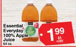 Superior Grocers Essential Everyday 100% Apple Juice offer