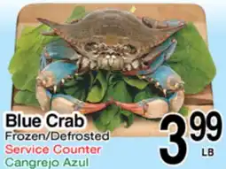 Superior Grocers Blue Crab offer