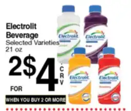 Superior Grocers Electrolit Beverage offer