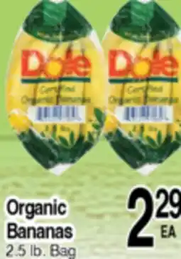 Superior Grocers Organic Bananas offer