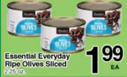 Superior Grocers Essential Everyday Ripe Olives Sliced offer