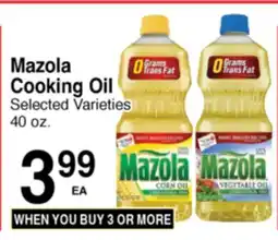 Superior Grocers Mazola Cooking Oil offer