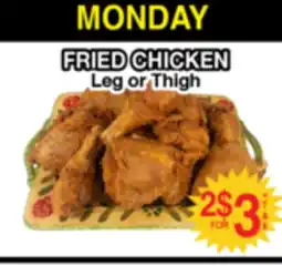 Superior Grocers FRIED CHICKEN offer
