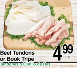 Superior Grocers Beef Tendons or Book Tripe offer