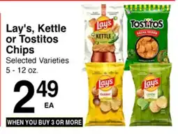 Superior Grocers Lay's, Kettle or Tostitos Chips offer