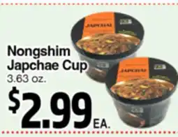 Superior Grocers Nongshim Japchae Cup offer