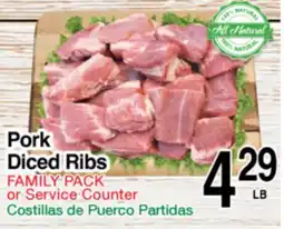 Superior Grocers Pork Diced Ribs offer