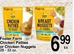 Superior Grocers Foster Farm Chicken Patties or Chicken Nuggets offer