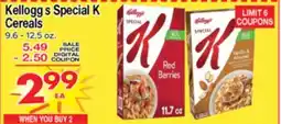 Superior Grocers Kellogg's Special K Cereals offer