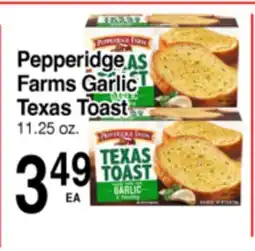 Superior Grocers Pepperidge Farms Garlic Texas Toast offer