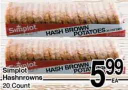Superior Grocers Simplot Hashbrown offer