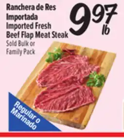 El Super Fresh Ranchera de Res Importada / Imported Fresh Beef Flap Meat Steak offer