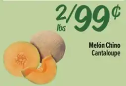 El Super Fresh Melón Chino / Cantaloupe offer