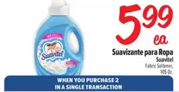 El Super Fresh Suavitel Fabric Softener offer