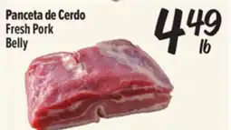 El Super Fresh Panceta de Cerdo / Fresh Pork Belly offer